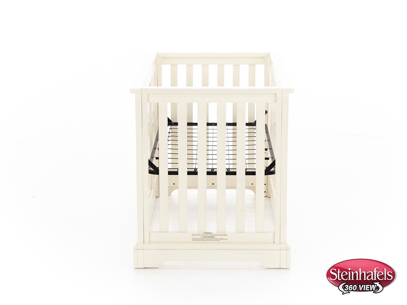 wesb white crib  image   