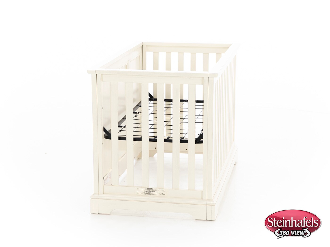 wesb white crib  image   