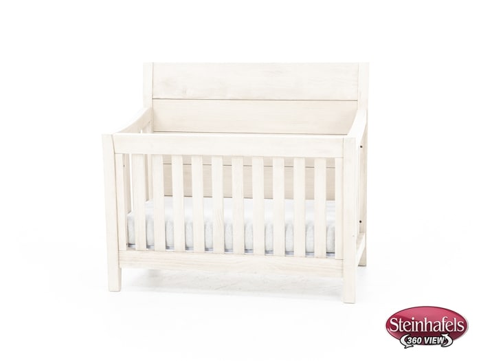 wesb white crib  image   