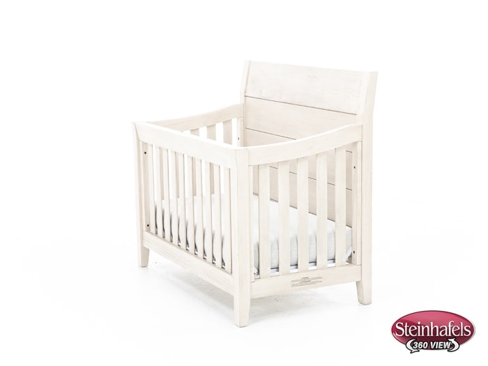 wesb white crib  image   
