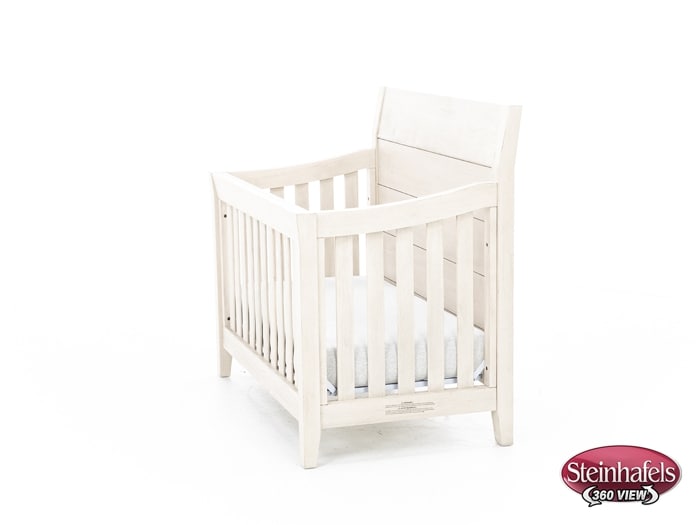 wesb white crib  image   