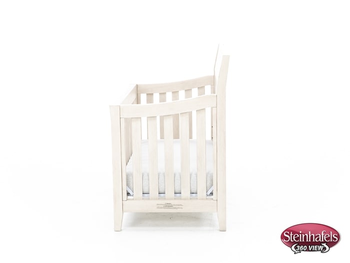 wesb white crib  image   