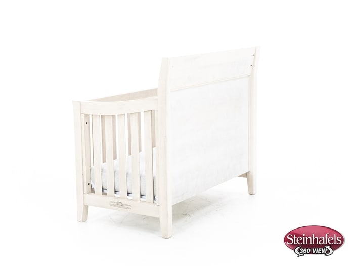 wesb white crib  image   