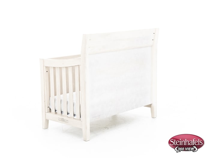 wesb white crib  image   