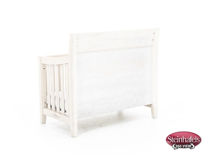 wesb white crib  image   