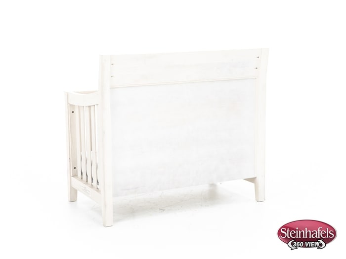 wesb white crib  image   