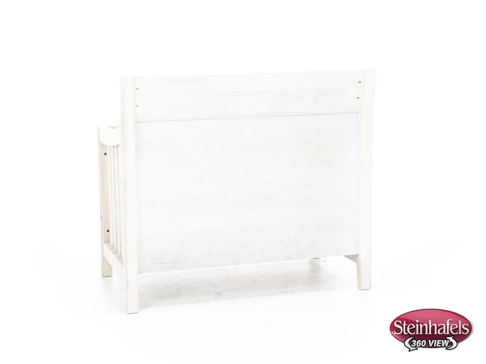 wesb white crib  image   
