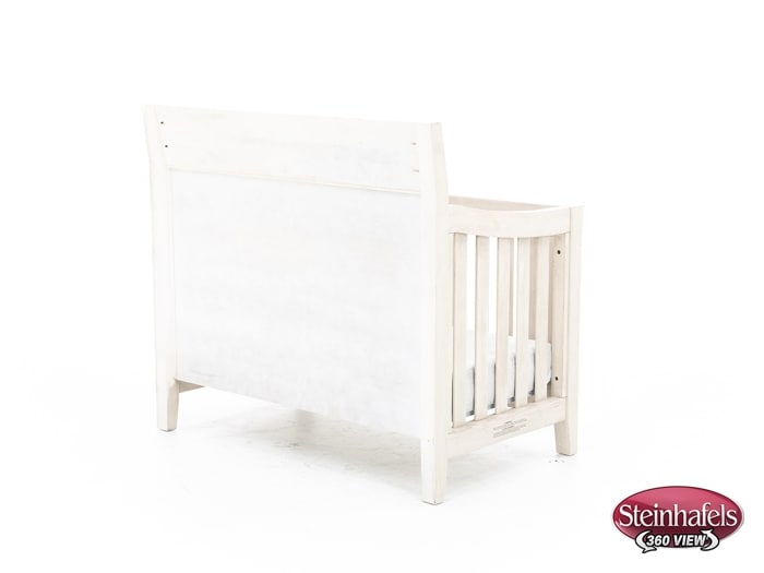 wesb white crib  image   