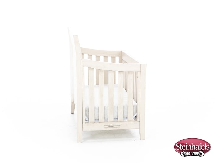 wesb white crib  image   