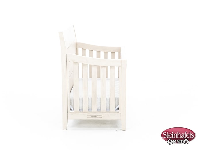 wesb white crib  image   