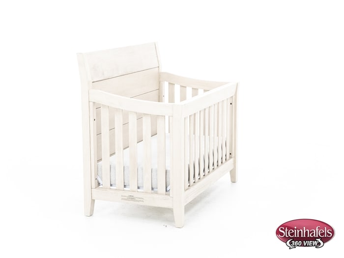 wesb white crib  image   