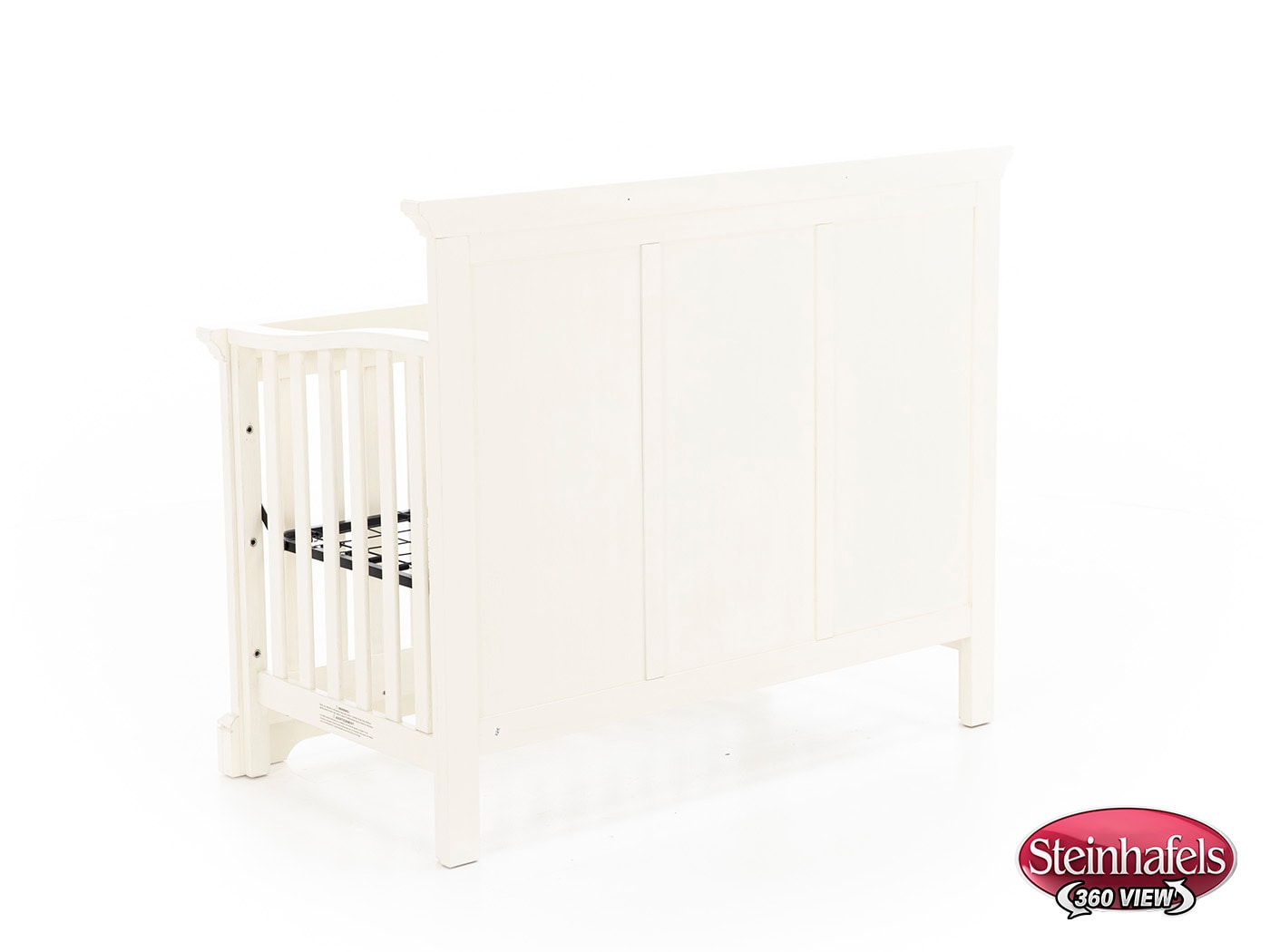 wesb white crib  image   