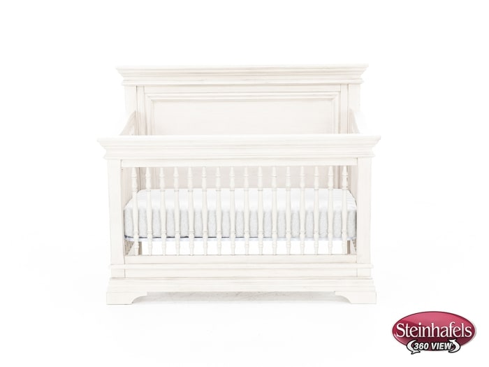 wesb white crib  image   