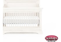 wesb white crib  image   