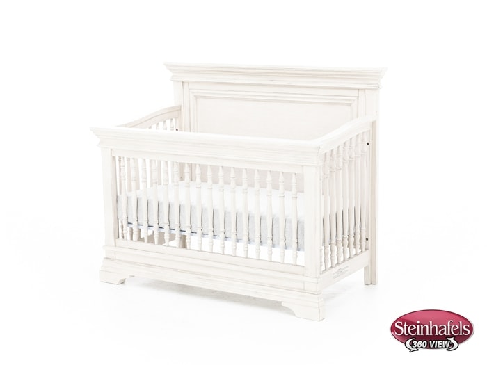 wesb white crib  image   