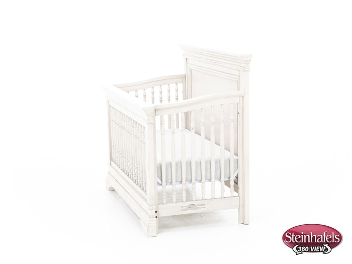 wesb white crib  image   