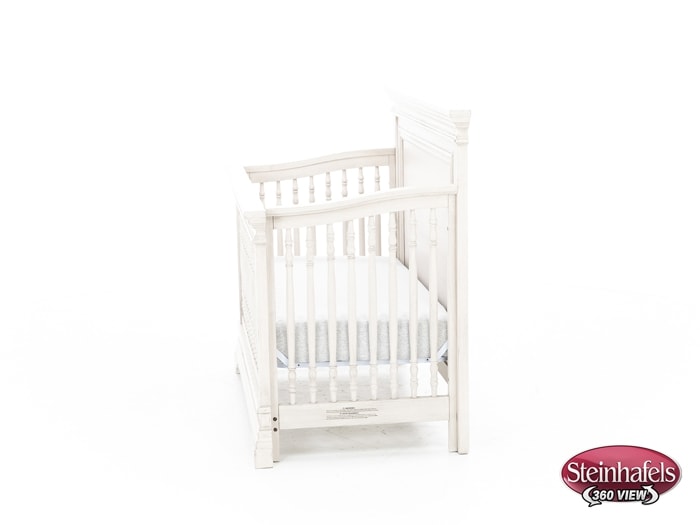 wesb white crib  image   