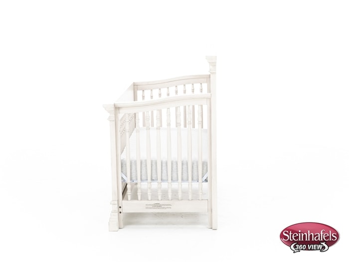 wesb white crib  image   