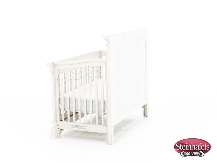 wesb white crib  image   