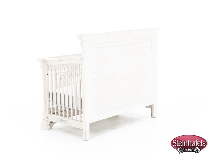 wesb white crib  image   