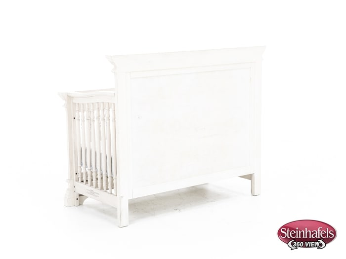wesb white crib  image   