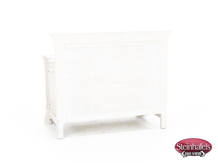 wesb white crib  image   