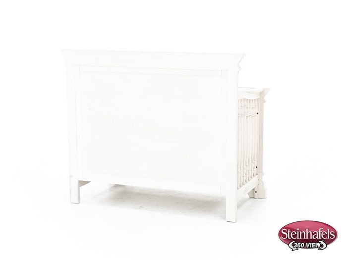 wesb white crib  image   
