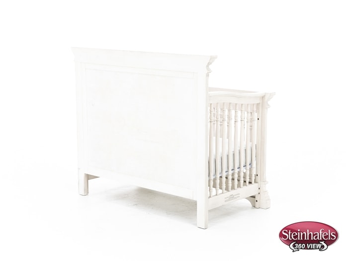 wesb white crib  image   