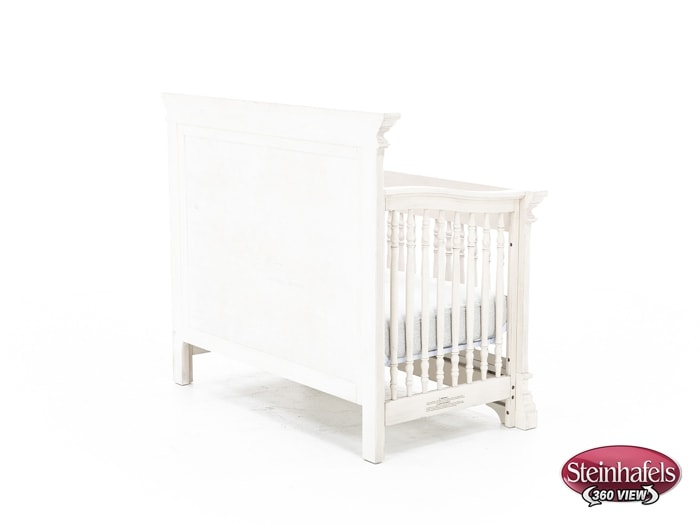 wesb white crib  image   