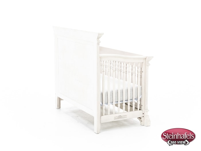 wesb white crib  image   