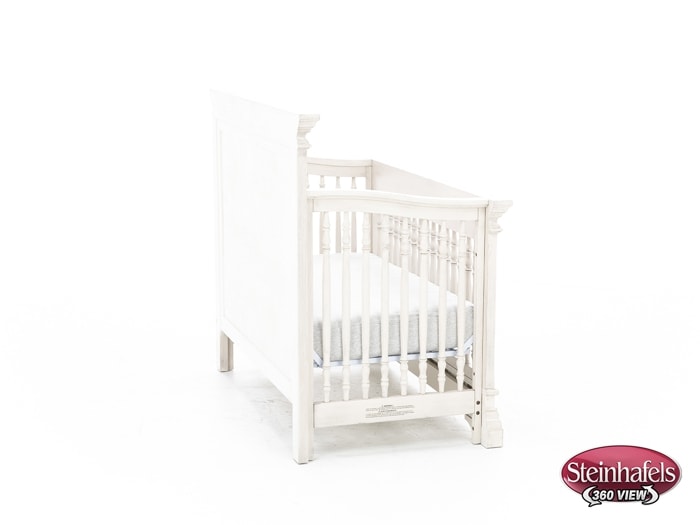 wesb white crib  image   
