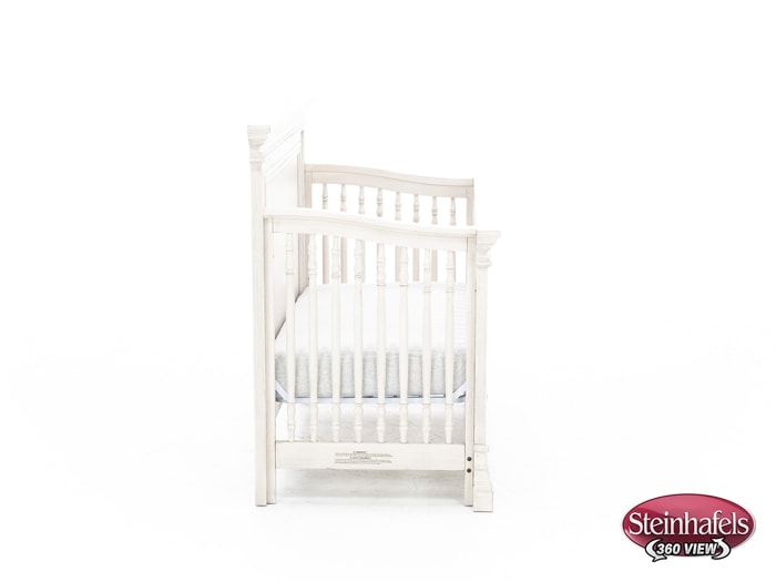 wesb white crib  image   