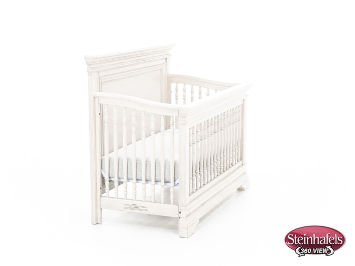 wesb white crib  image   