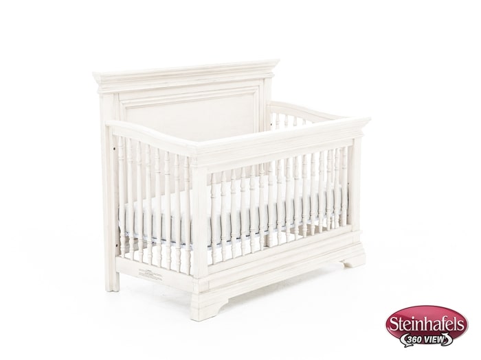 wesb white crib  image   