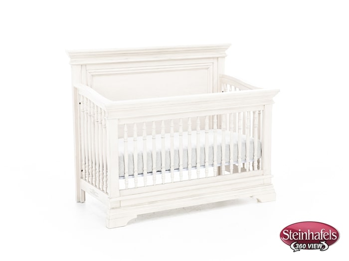 wesb white crib  image   
