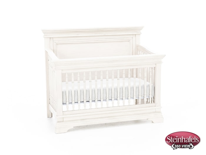 wesb white crib  image   