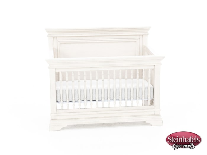 wesb white crib  image   
