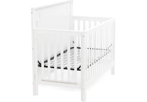 wesb white crib   