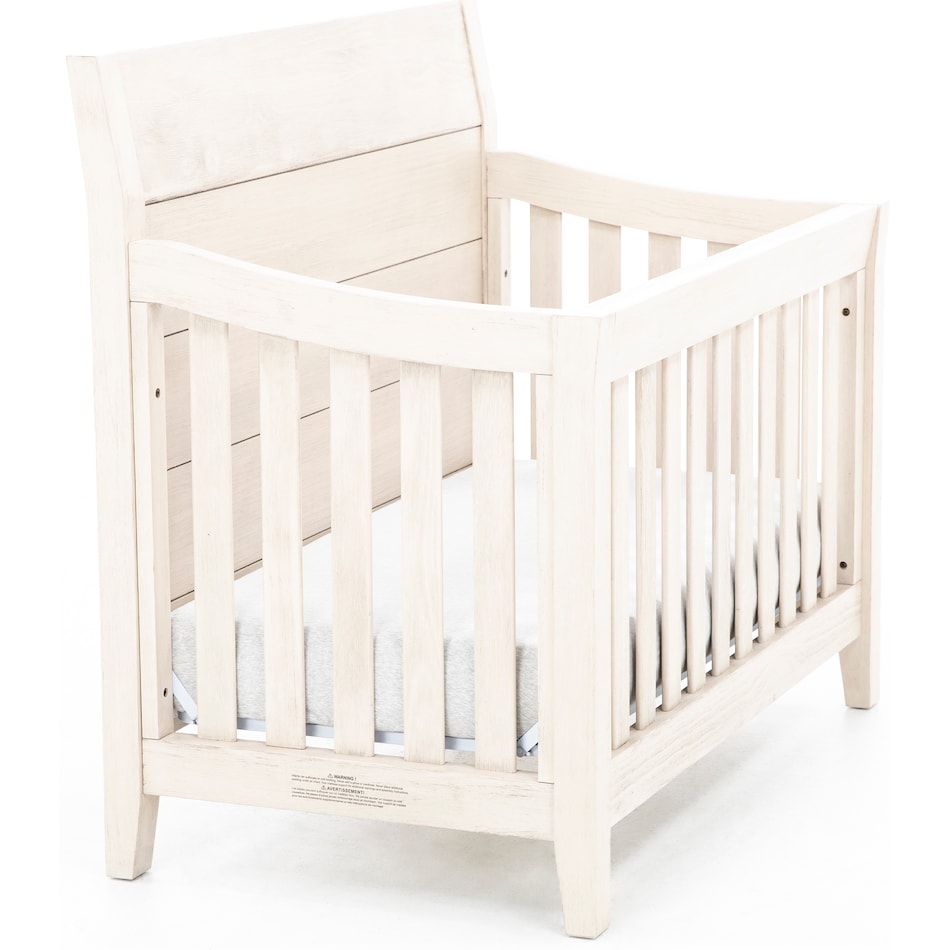 wesb white crib   