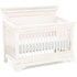 Stella Flat Top Crib in White