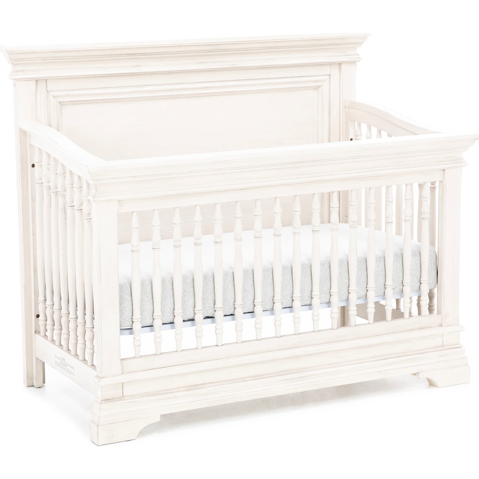 wesb white crib   