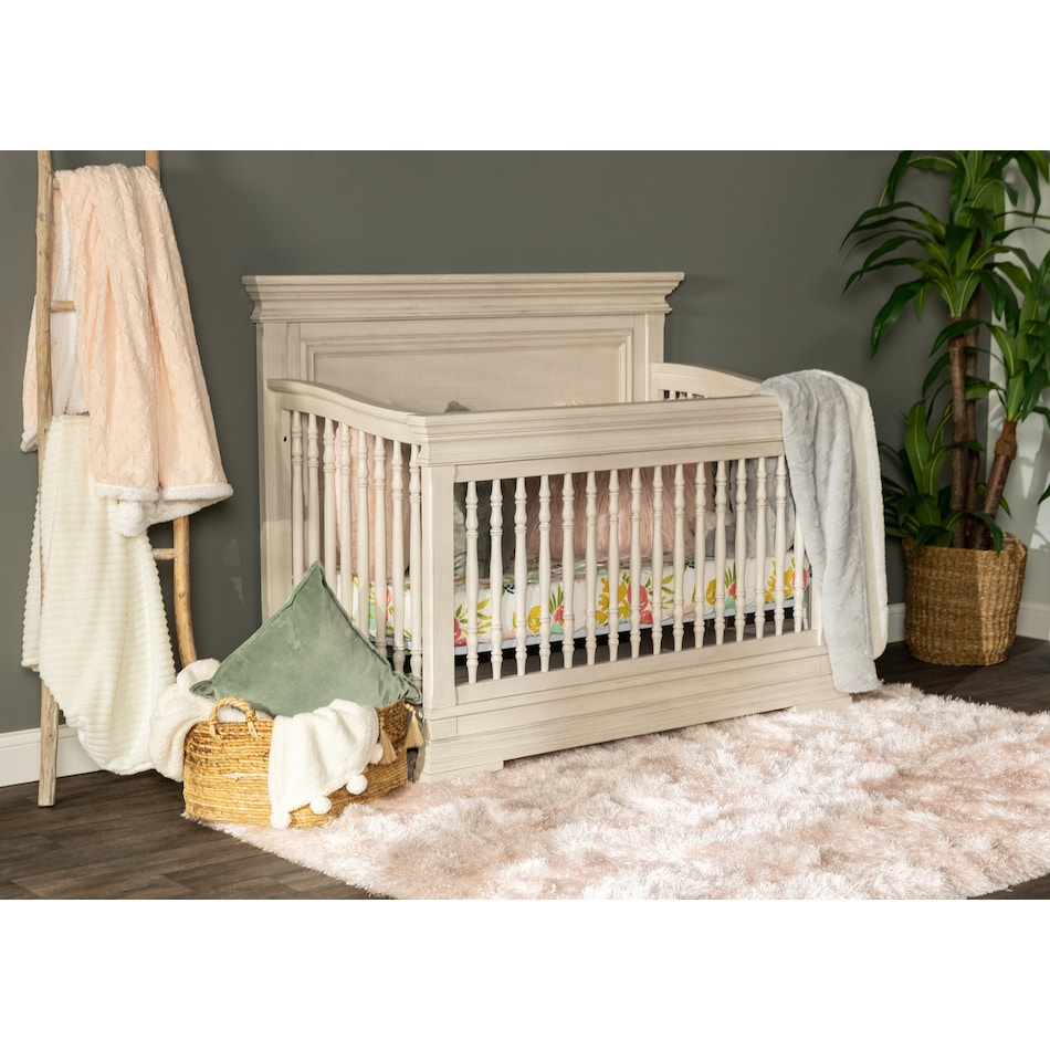wesb white crib lifestyle image   