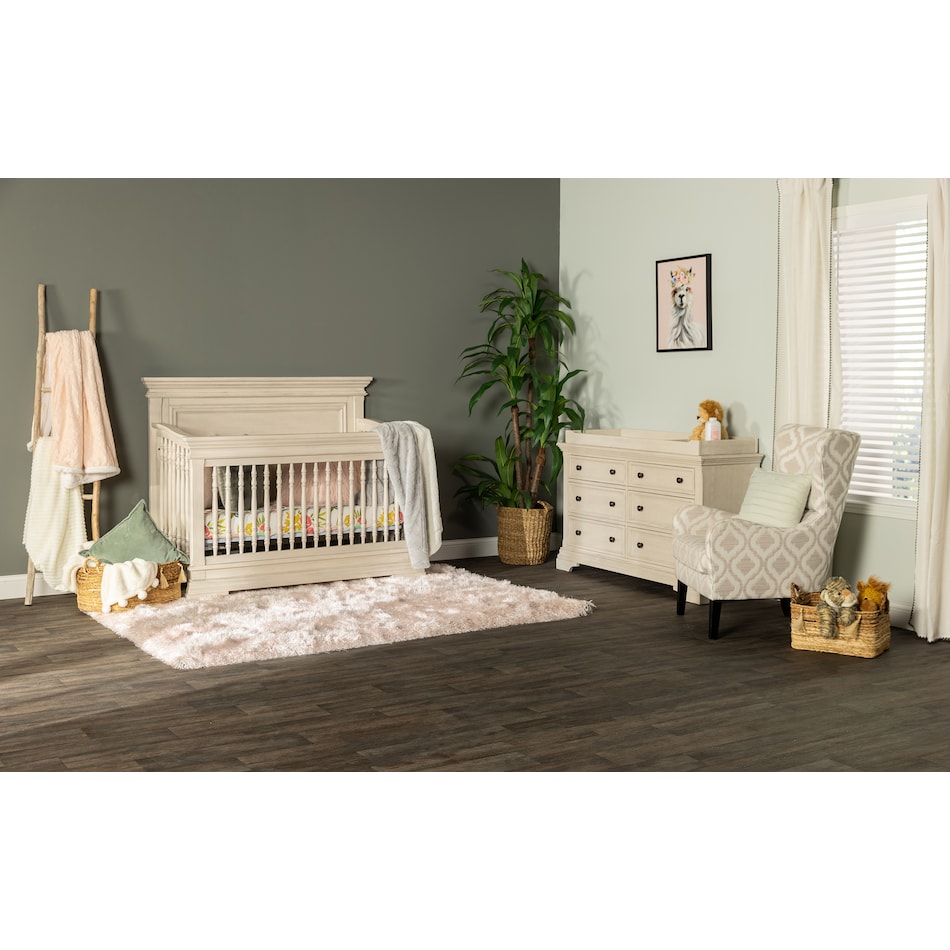 wesb white crib lifestyle image   