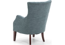 wesp blue accent chair   