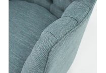 wesp blue accent chair   