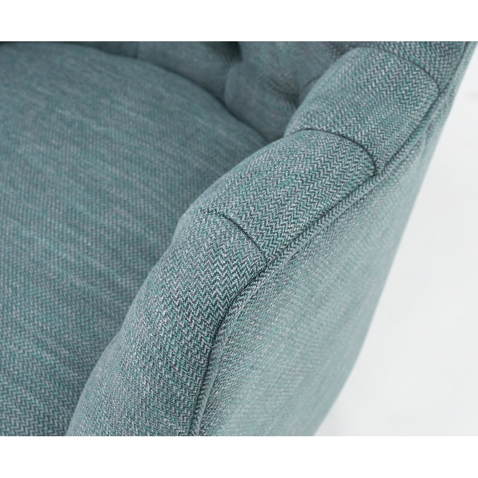 wesp blue accent chair   