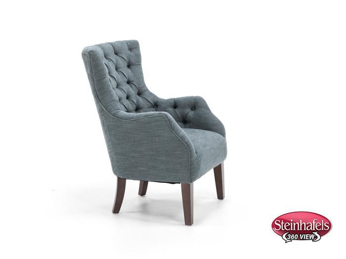 wesp blue accent chair  image   