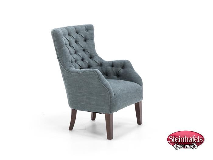 wesp blue accent chair  image   