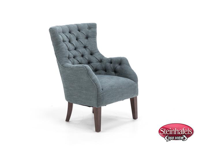 wesp blue accent chair  image   