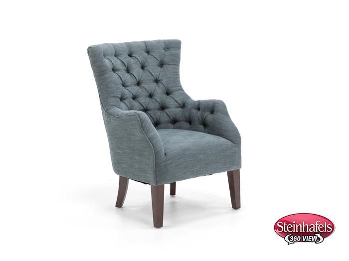 wesp blue accent chair  image   